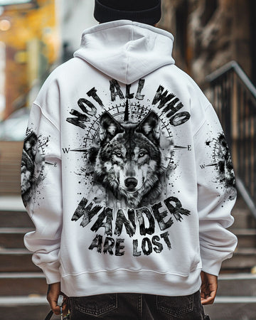 Maxcorners Not All Who Wander Are Lost Wolf All Over Print LM2101