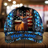 Maxcorners Bagrat Severa Hunting Deer Personalized Hats 3D Multicolored