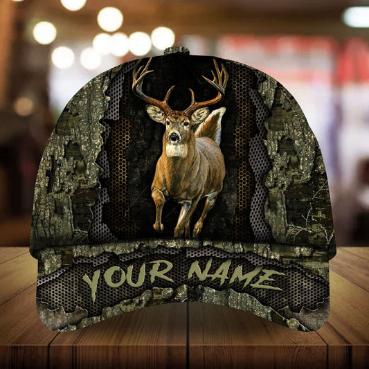 Maxcorners Paloto Gurieli Deer Hunting Personalized Hats 3D Multicolored