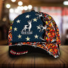 Maxcorners The Best Deer Hunting Star Camo Pattern 3D Multicolor Personalized Cap