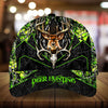Maxcorners Skull Deer Cracked Deer Hunting Camo Pattern 3D Multicolor Personalized Cap