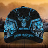 Maxcorners Epic Deer Hunting Art Camo Pattern 3D Multicolor Personalized Cap