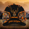 Maxcorners Epic Deer Hunting Art Camo Pattern 3D Multicolor Personalized Cap