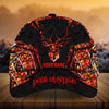 Maxcorners Epic Deer Hunting Art Camo Pattern 3D Multicolor Personalized Cap
