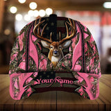 Maxcorners The Best Of Flag Hunting Deer Personalized Hats 3D Multicolored