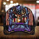 Maxcorners The Best Unique Deer Hunting Personalized Hats 3D Multicolored