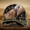 Maxcorners Majestic Of Ancient Deer Pattern Deer Hunting 3D Multicolor Personalized Cap
