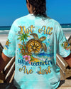 Maxcorners Not All Who Wander Are Lost Turtle All Over Print LM2101