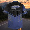 Maxcorners Personalized Car 1957 Chevrolet Bel Air Retro Hawaiian Shirt