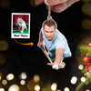 Maxcorners Personalized Billiards Halloween Woodland Magic Ornament
