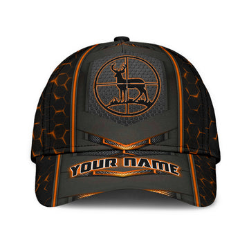 Maxcorners Custom Classic Cap Hat For Hunting Lovers Hunter Cap Hat Deer Hunting Tagged Out Cap Hat LM0402