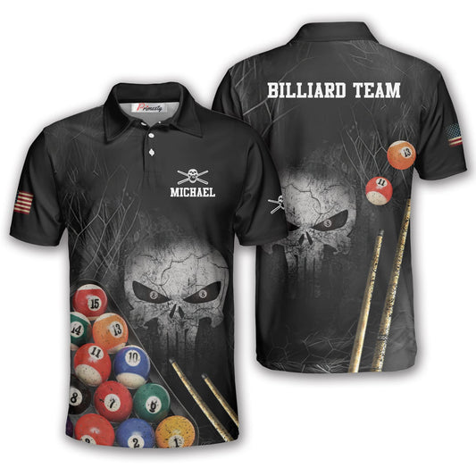 Maxcorners Best Shot Billiard Personalized Name Unisex Shirt