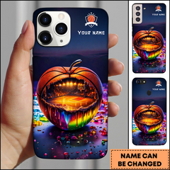 Maxcorners Basketball Fantasy Court Apple Art Personalized 3D Phone Case