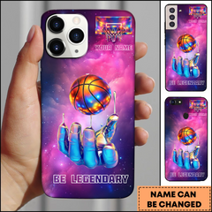 Maxcorners Basketball Cosmic Finger Spin Legendary Personalized 3D Phone Case