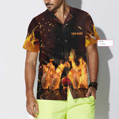 Maxcorners Pin Punisher Bowling Hawaiian Shirt