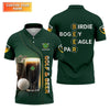 Maxcorners Birdie Bogey Eagle Par Golf And Beer St Patrick's Day Green Golf Tops For Men, Golf Shirts For Men