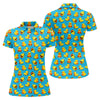 Maxcorners Funny Bikini Rubber Duck Golf Polo Shirt, Golf Shirts For Women, Women’s Golf Polo LM1507