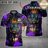 Maxcorners Bowling Tiger King Crown Red Roses Multioptions Personalized Name, Team Name Unisex 3D Shirt