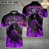 Maxcorners Darts Flame Grim Reaper Dartboard Multicolor Customized Name, Team Name 3D Shirts