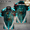 Maxcorners Fire Tiger Darts Multicolor Customized Name, Team Name 3D Shirts