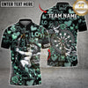 Maxcorners Dart Cupid Valentine Heart Rose Design Multicolor Customized Name, Team Name 3D Shirts