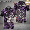 Maxcorners Dart Cupid Valentine Heart Rose Design Multicolor Customized Name, Team Name 3D Shirts