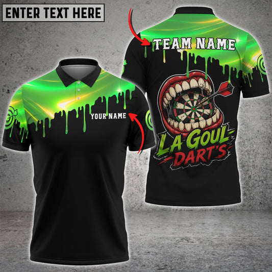 Maxcorners Darts La Goul Dart's logo Customized Name, Team Name 3D Shirts For Julien