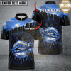 Maxcorners Darts Neon Holographic Lips Dartboard Multicolor Customized Name, Team Name 3D Shirts