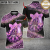 Maxcorners Darts Leopard High Heels Glam Design Multicolor Customized Name, Team Name 3D Shirt