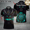 Maxcorners Darts Black Demon Flame Dartboard Multicolor Customized Name, Team Name 3D Shirts