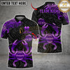 Maxcorners DartsTribal Crab Dartboard Multicolor Customized Name, Team Name 3D Shirt