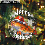 Maxcorners Fishing Customized Acrylic Ornament For Fishing Lovers