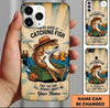 Maxcorners Fishing Phone Case Beer And Fishing Theme Custom Name Phone Case