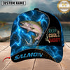 Maxcorners Reel Cool Daddy Lightning Customized Name Fishing Cap