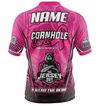 Maxcorners Cornhole Cares for Cancer Awareness Jersey Guy Jersey LM1009