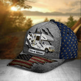 Maxcorners Camping Scratches Personalized Classic Cap