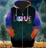 Maxcorners Camping Live Love Shirt All Over Print 3D