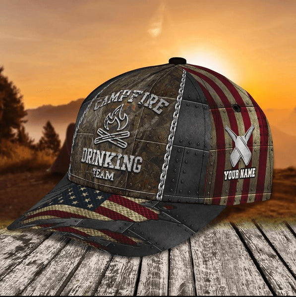 Maxcorners Personalized Camping Hat For Travel Summer