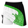 Maxcorners Customized Bowling Trouser Skirts With Shorts Underneath, Dynamic Female Athlete Silhouette Skorts With Pockets