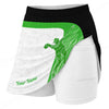 Maxcorners Customized Bowling Trouser Skirts With Shorts Underneath, Dynamic Female Athlete Silhouette Skorts With Pockets