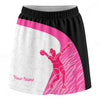 Maxcorners Customized Bowling Trouser Skirts With Shorts Underneath, Dynamic Female Athlete Silhouette Skorts With Pockets