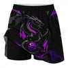 Maxcorners Customized Bowling Trouser Skirts With Shorts Underneath, Bowling Dragon On Ball Skorts With Pockets