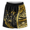 Maxcorners Customized Bowling Trouser Skirts With Shorts Underneath, Tribal Flame Bowling Ball Pins Skorts With Pockets