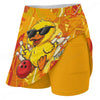Maxcorners Customized Bowling Trouser Skirts With Shorts Underneath, Bowling Duck Strike Energy Skorts With Pockets