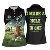 Maxcorners Custom Name Golf Course Club Bag Polo Shirt, Women’s Golf Polo, Golf Shirts For Women LM1507