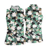 Maxcorners Irish Camo St. Patrick’s Day Shamrock Golf Shirt, Women's Golf Tops, Ladies Golf Polos