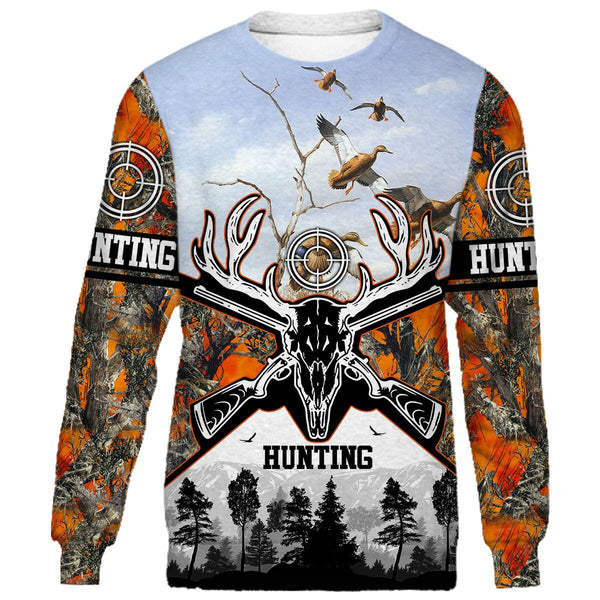 Maxcorners Custom Name Gifts For Hunters Hunting 3D All Over Printed Clothes