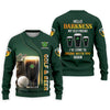 Maxcorners Hello Darkness My Old Friend Golf And Beer St Patrick's Day Green Golf Tops For Men, Golf Shirts For Men