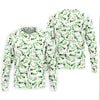 Maxcorners Dark Stout Beer St Patrick's Day Shamrocks White Golf Shirt, Polo Shirts For Men, Golf Shirts For Men