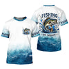 Maxcorners Fishing Is Therapy Funny Fishing Shirt, Mens SPF Shirt, Fishing Gifts For Men, Bass Fishing